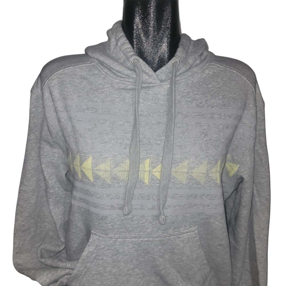 Prana Grey Pullover Hoodie Size M